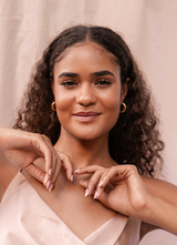 Zuri Earrings - Small Hoop