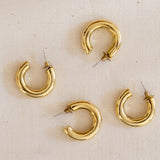 Zuri Earrings - Small Hoop