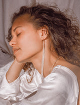 Kuota Drop Earrings - Ivory