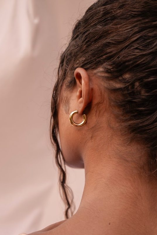 Zuri Earrings - Small Hoop