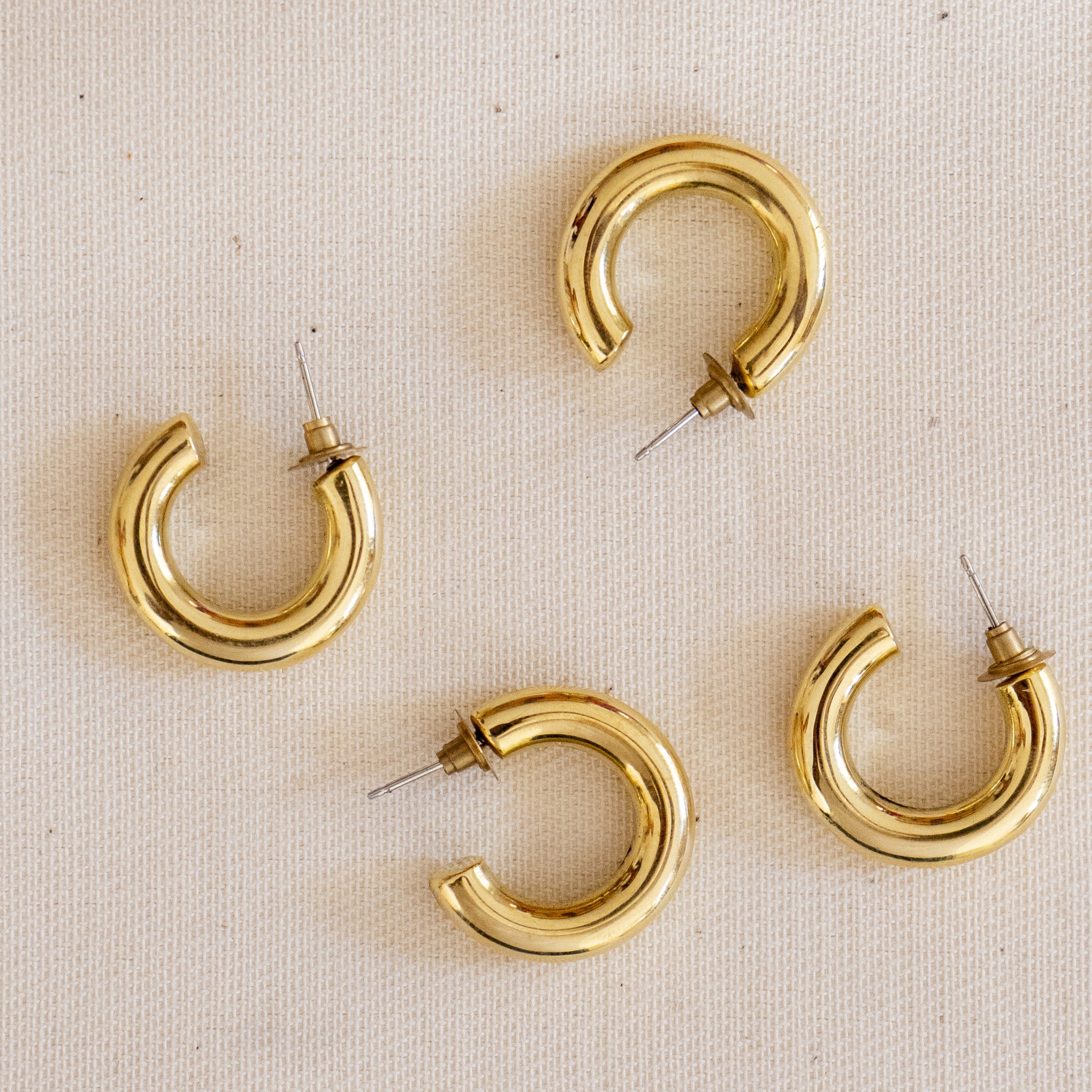 Zuri Earrings - Small Hoop