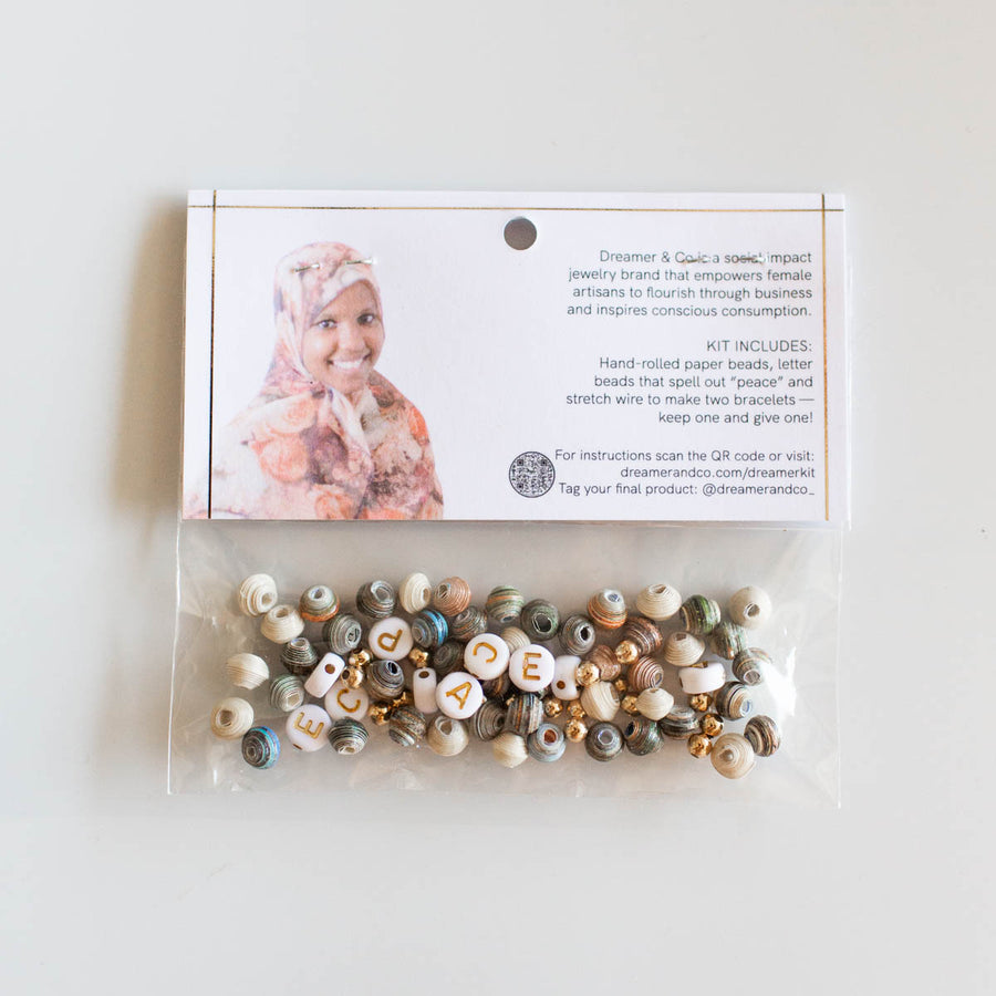 DIY Friendship Bracelet Kit - PEACE