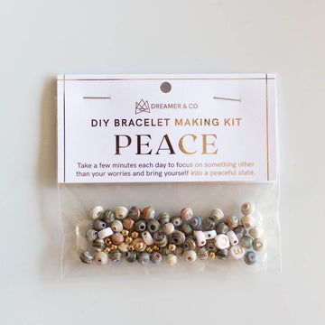 DIY Friendship Bracelet Kit - PEACE