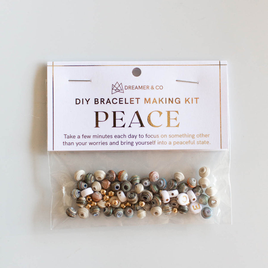 DIY Friendship Bracelet Kit - PEACE