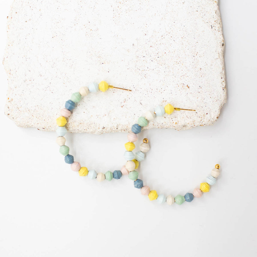 The Confetti Hoop Earrings