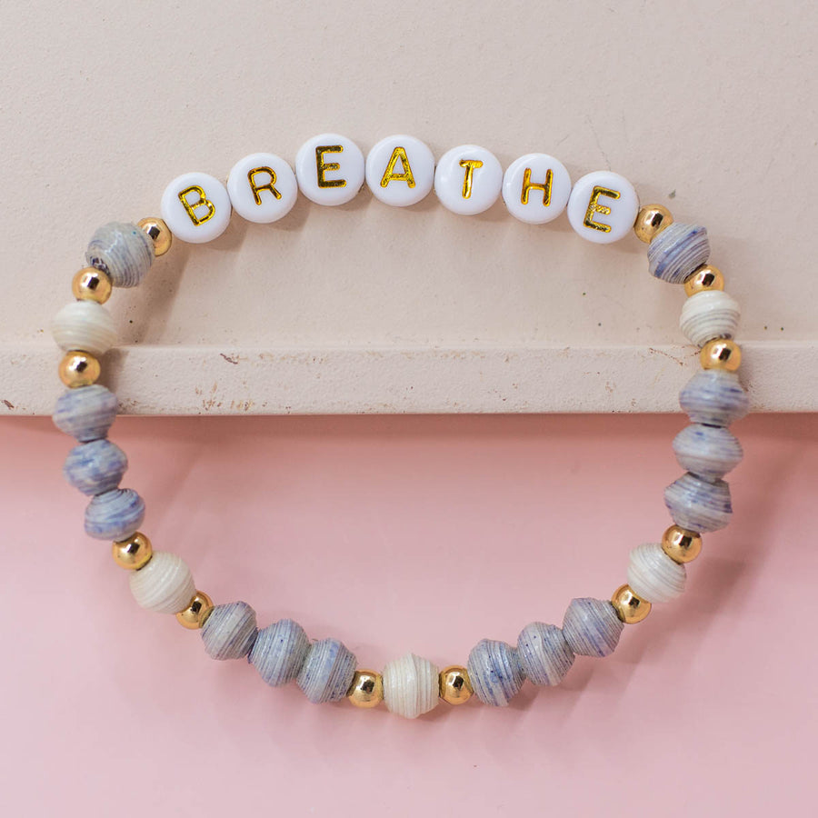DIY letter bead bracelet  Blog  New Dress A Day