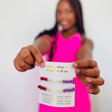 Broken Crayons Bracelet Set Mama + Mini