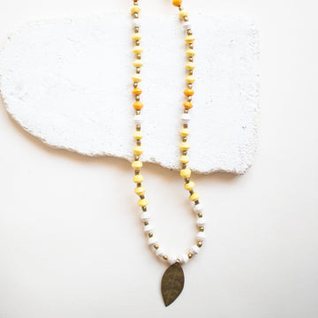 The Leaf Pendant Necklace