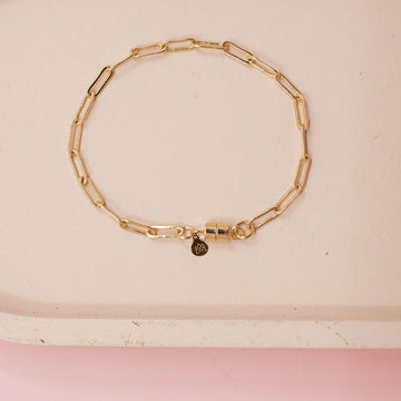 The Magnetic Paperclip Bracelet